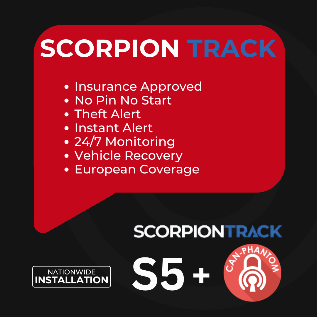 ScorpionTrack S5 with Can-Phantom